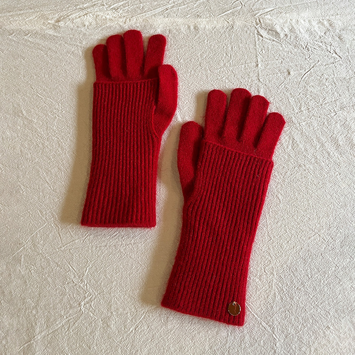 Women’s multicolor wool gloves-Grainvity