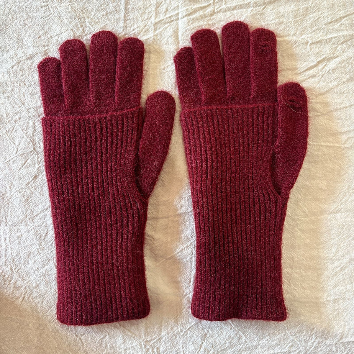 Women’s multicolor wool gloves-Grainvity