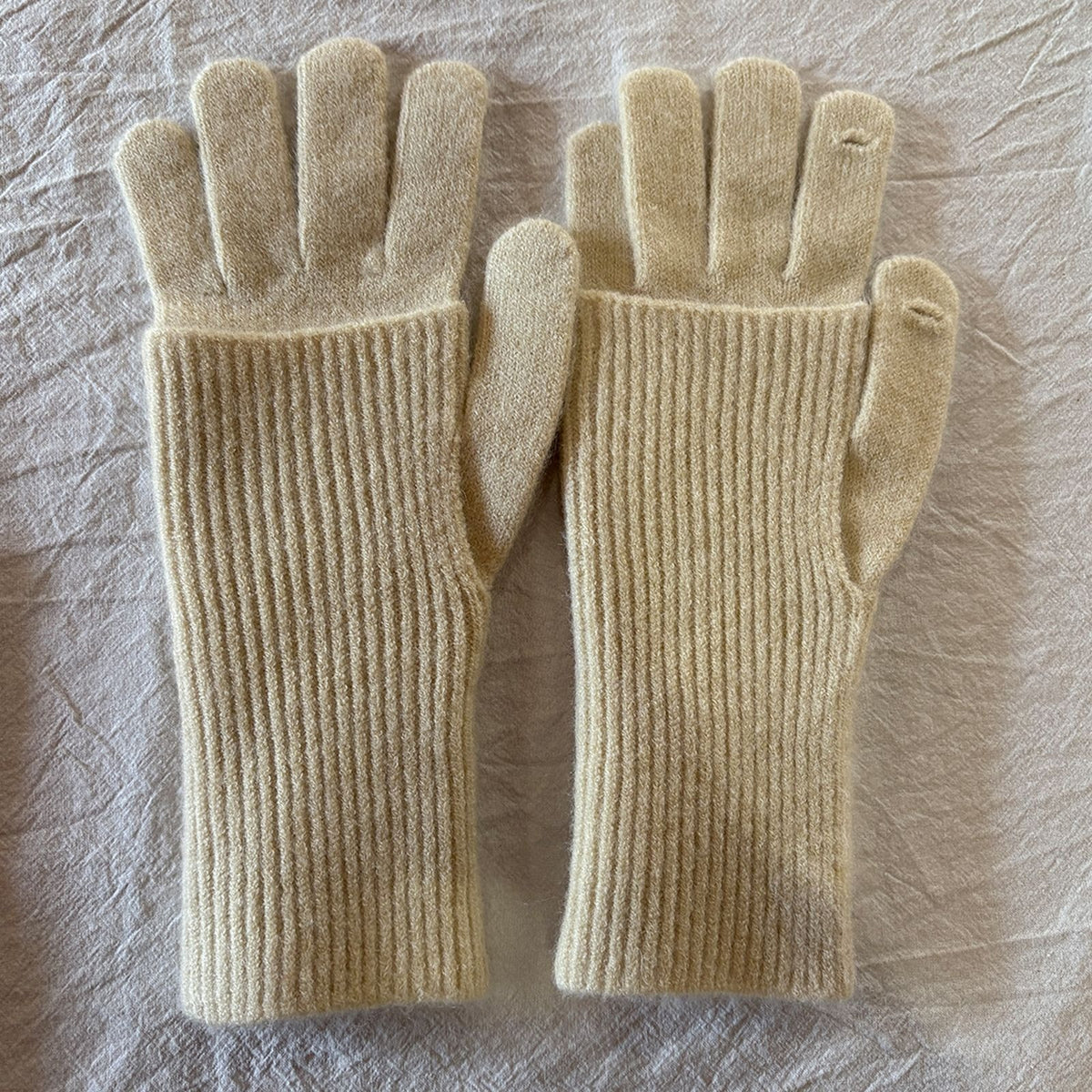 Women’s multicolor wool gloves-Grainvity