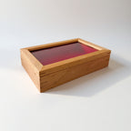 Wooden Box Medal Display Case