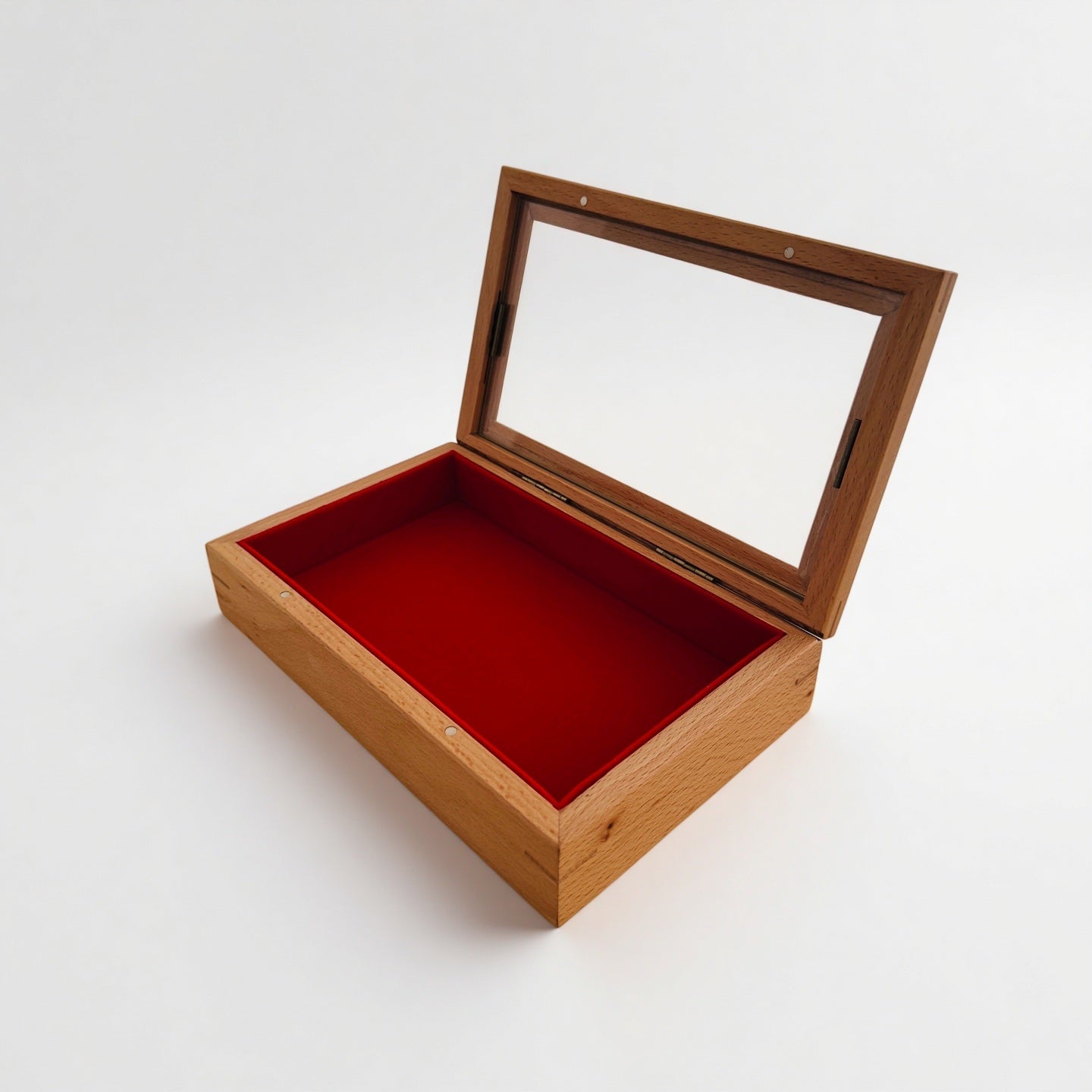 Wooden Box Medal Display Case