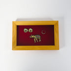 Wooden Box Medal Display Case
