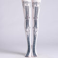 Angel & Evil Gothic Tights with high elasticity, perfect for parties, cosplay, events, and street fashion