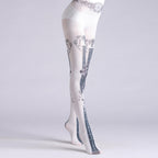 Angel & Evil Gothic Tights with high elasticity, perfect for parties, cosplay, events, and street fashion