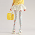 Apple Dots Women Tights with high elasticity and shaping fit, suitable for events, cosplay, street style, and gifting girls at Christmas