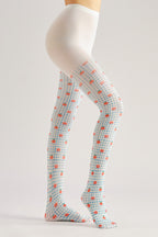 Apple Dots Women Tights with high elasticity and shaping fit, suitable for events, cosplay, street style, and gifting girls at Christmas