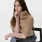 brown cape for women winter dress