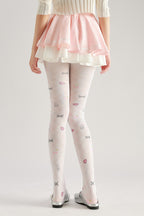 Bunny Bow Tights with high elasticity and shaping fit, suitable for events, cosplay, street style, and gifting girls at Christmas