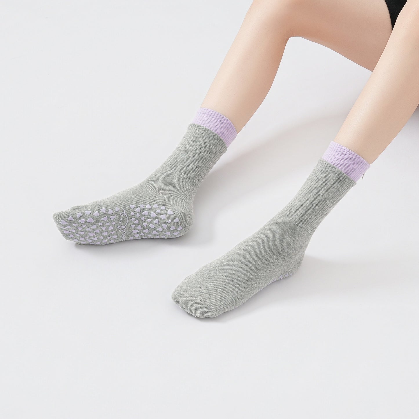 Color-Block Non Slip Yoga Socks-Grainvity