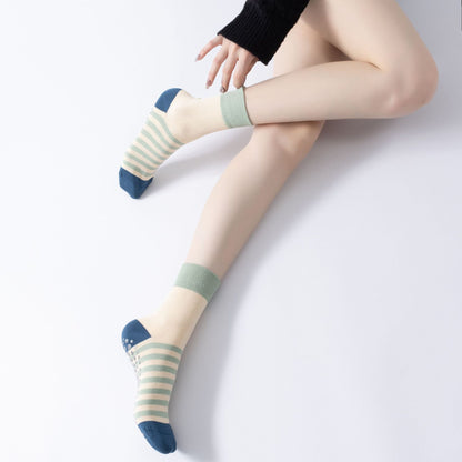 Color Stripped Yoga Socks-Grainvity