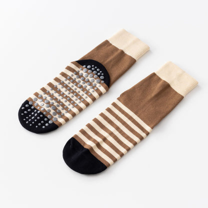 Color Stripped Yoga Socks-Grainvity