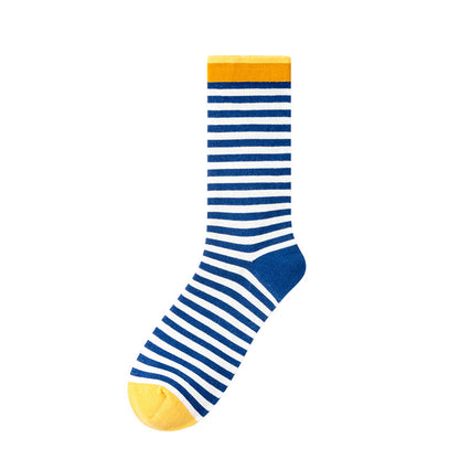 Colourful Strip Socks-Grainvity