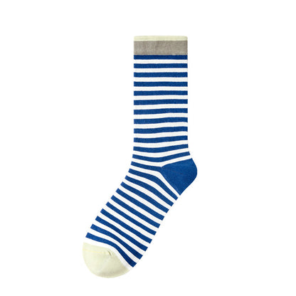 Colourful Strip Socks-Grainvity