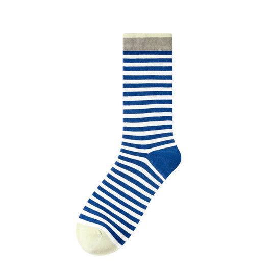 Colourful Strip Socks-Grainvity