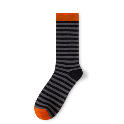 Colourful Strip Socks-Grainvity