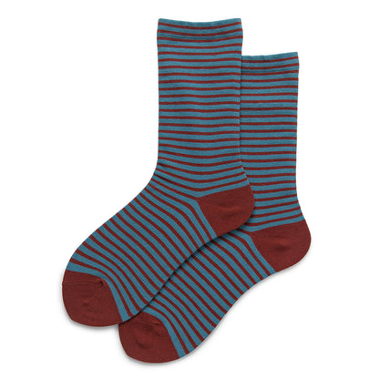 Cotton Strip Socks-Grainvity