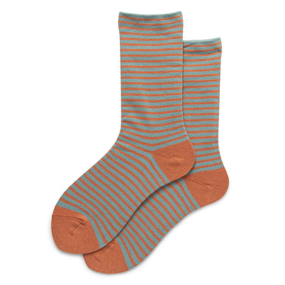 Cotton Strip Socks-Grainvity