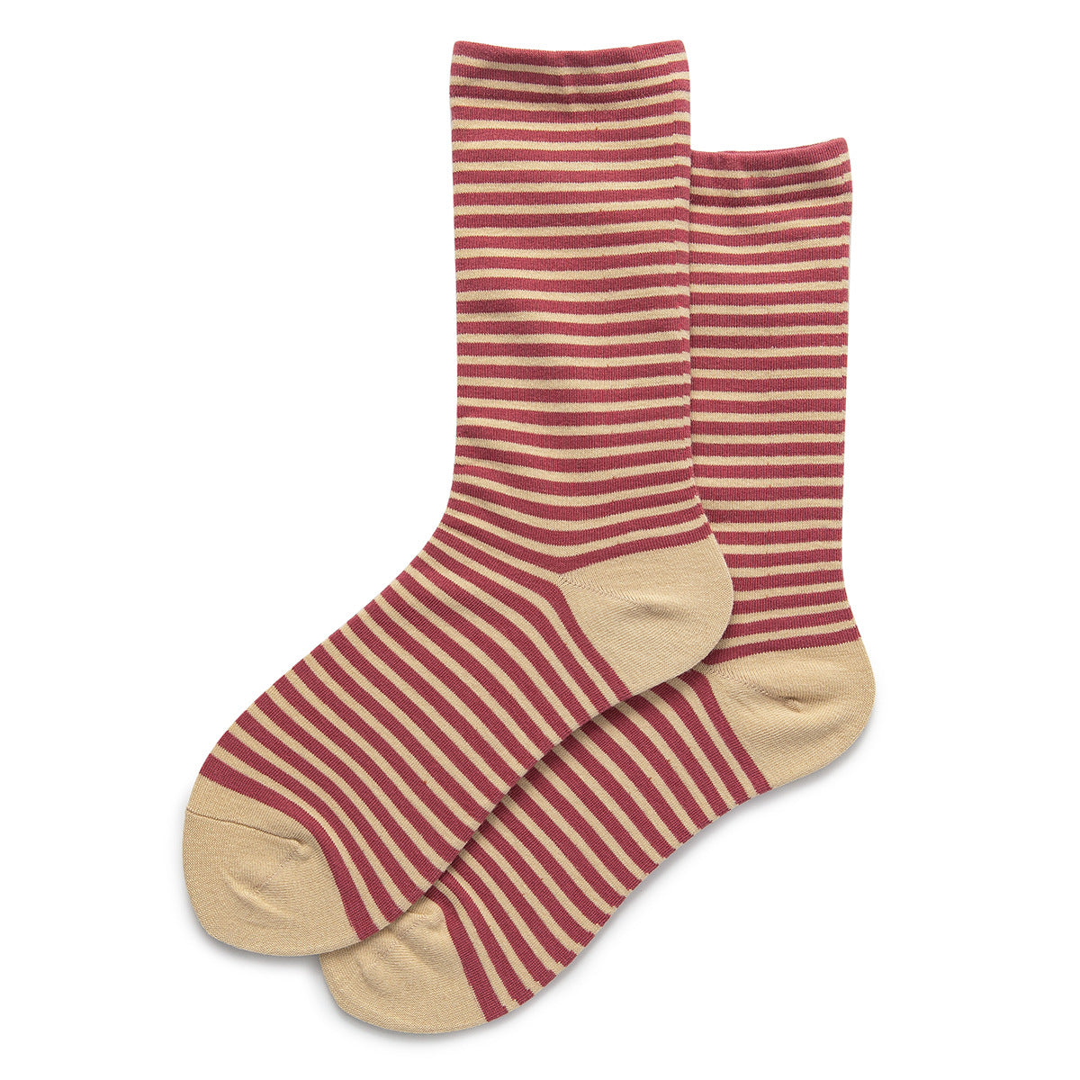 Cotton Strip Socks-Grainvity