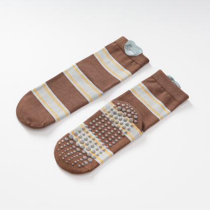 Cute Striped yoga socks-Grainvity