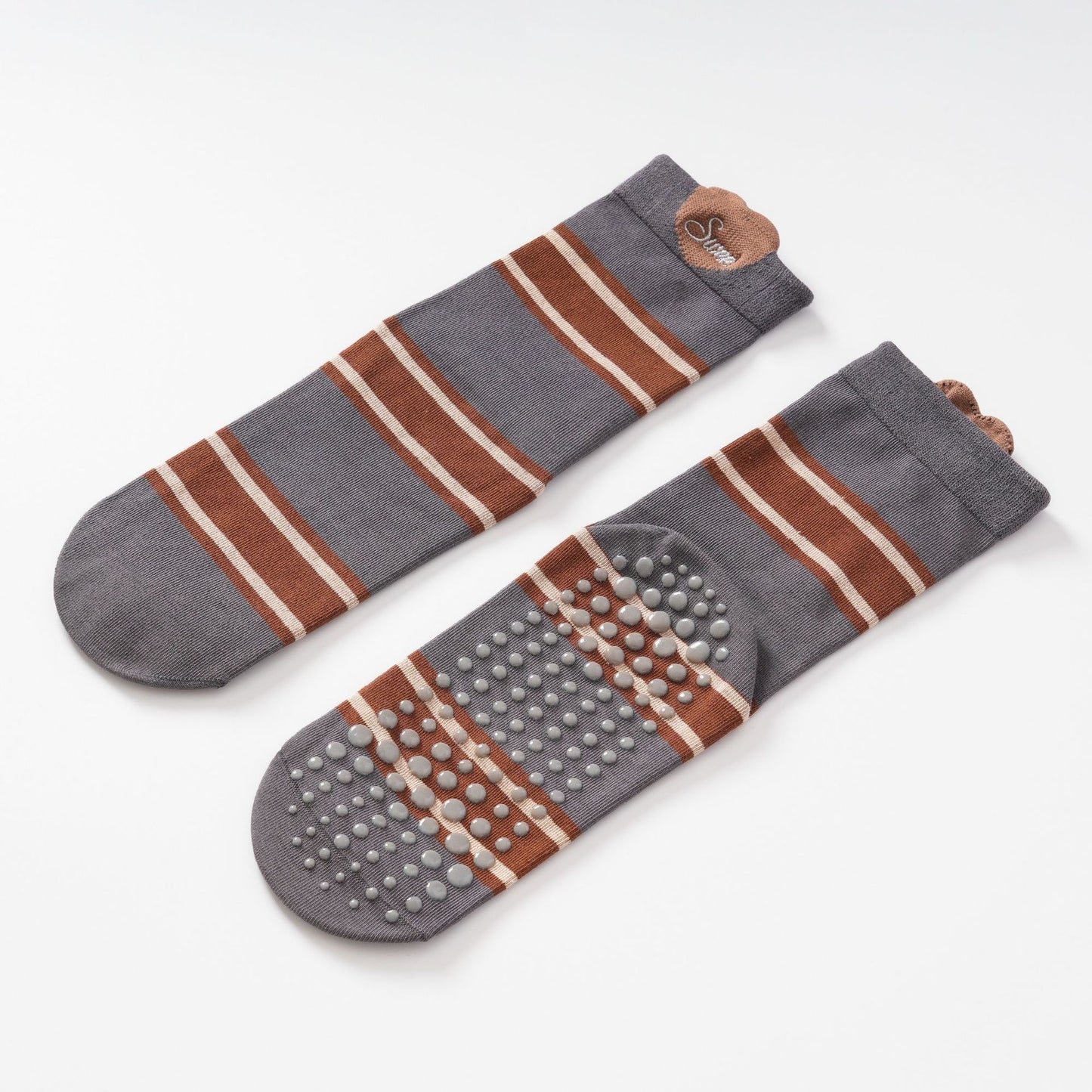 Cute Striped yoga socks-Grainvity