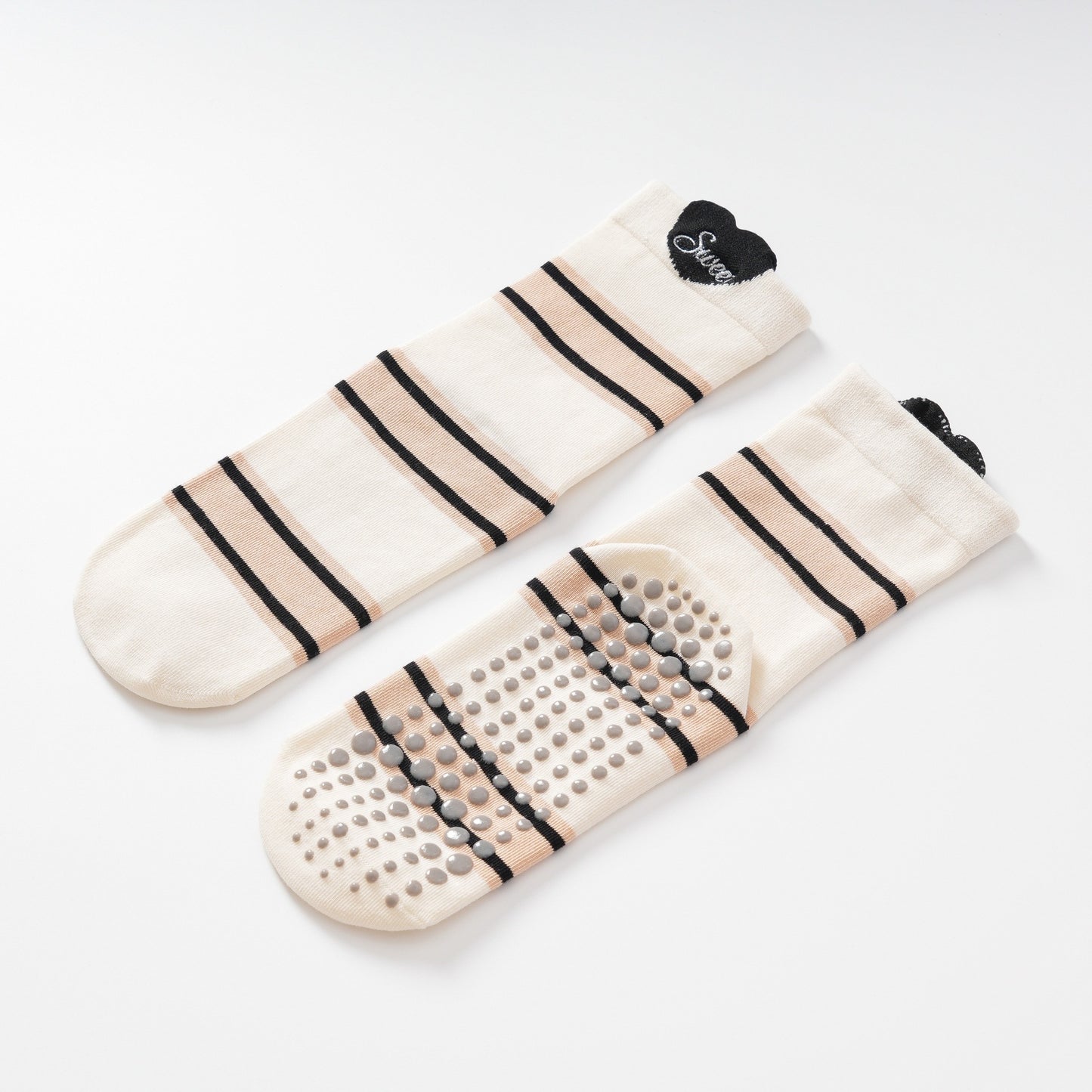 Cute Striped yoga socks-Grainvity