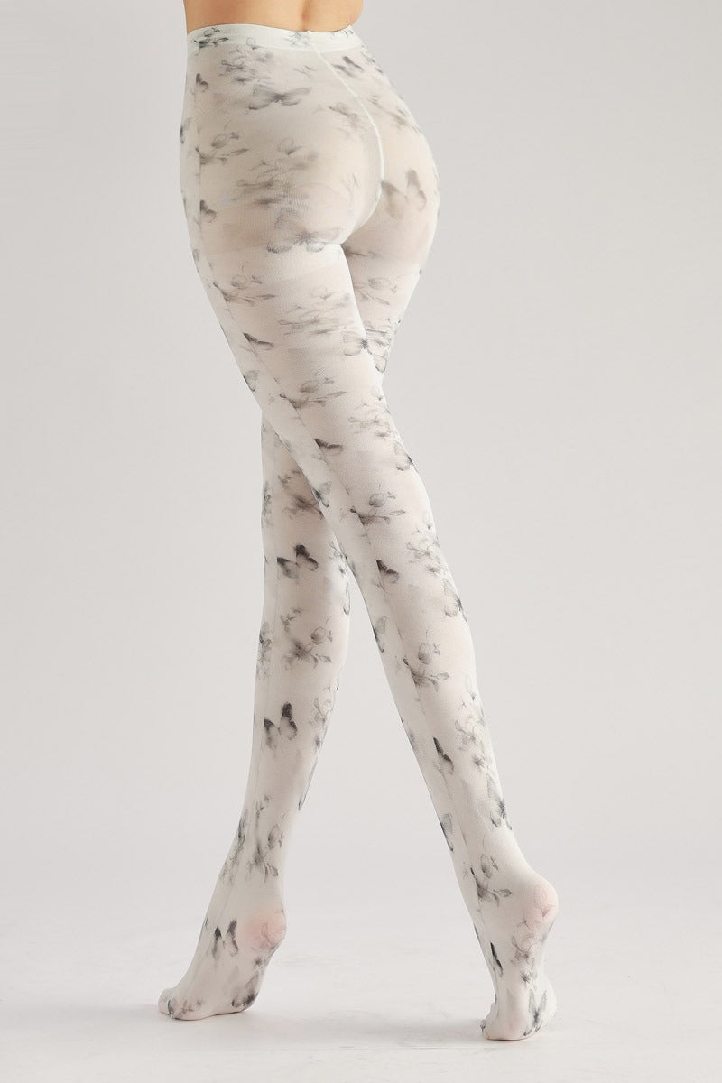 Elegant Butterfly Women Tights with high elasticity and compression,shaping fit and ideal for weddings, parties, ethnic outfits, and street fashion