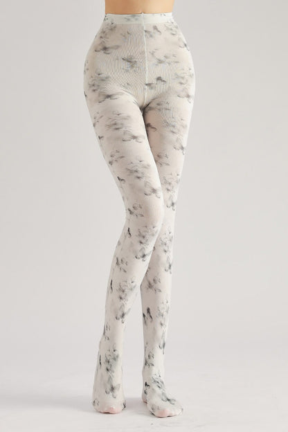 Elegant Butterfly Women Tights with high elasticity and compression,shaping fit and ideal for weddings, parties, ethnic outfits, and street fashion
