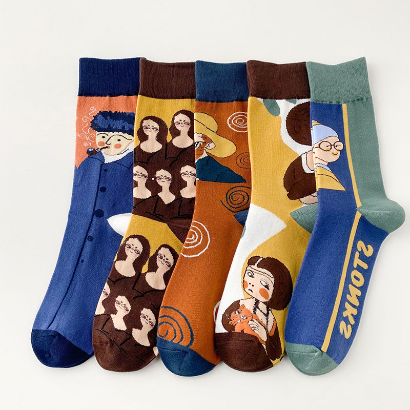 Famous Painting Socks-Grainvity