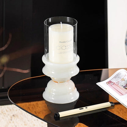 Goblet Marble Candle Holder-Grainvity