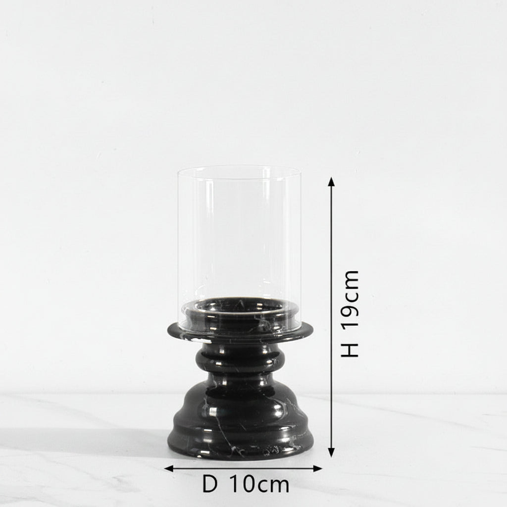 Goblet Marble Candle Holder-Grainvity