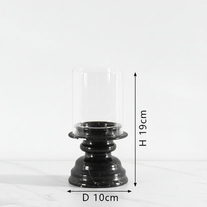 Goblet Marble Candle Holder-Grainvity