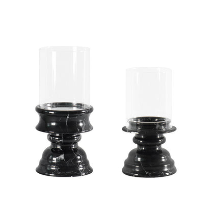 Goblet Marble Candle Holder-Grainvity