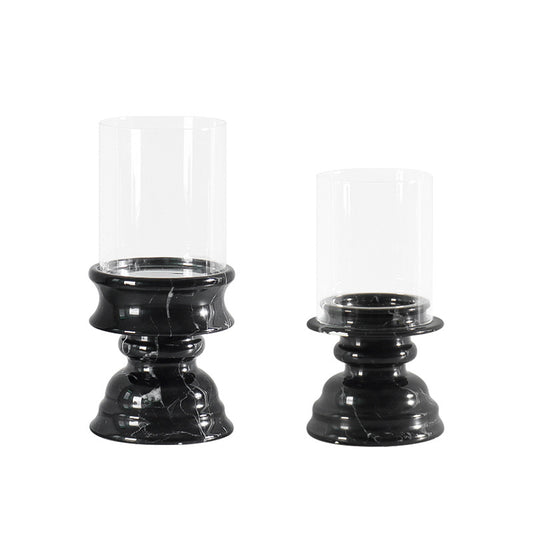Goblet Marble Candle Holder-Grainvity