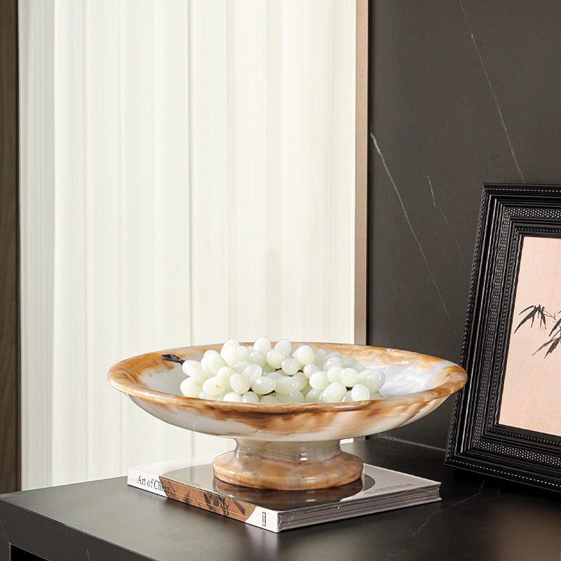 Handmade Natural Jade Plate-Grainvity