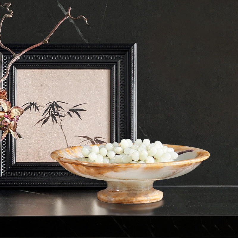 Handmade Natural Jade Plate-Grainvity