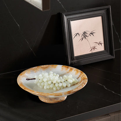Handmade Natural Jade Plate-Grainvity