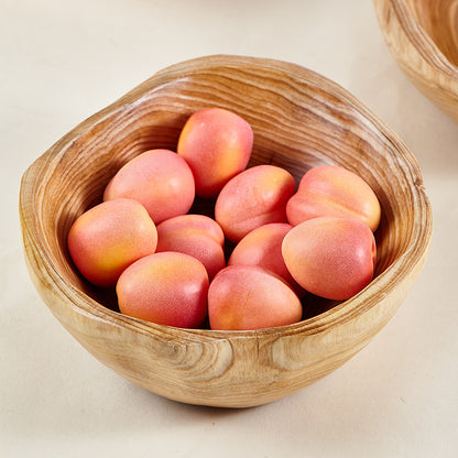 Irregular Wooden Bowls Decorative Cedar Bowls