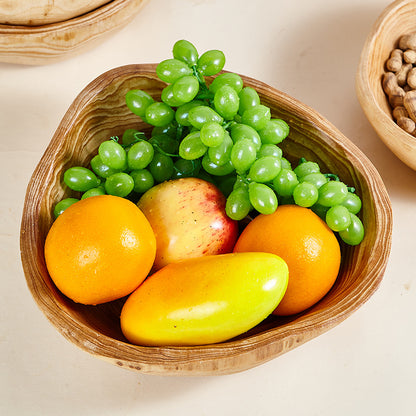 Irregular Wooden Bowls Decorative Cedar Bowls