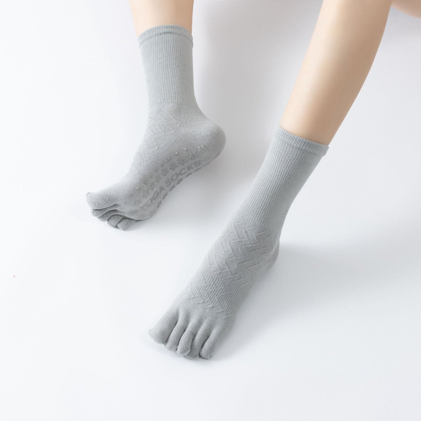 Jacquard Non-Slip Pilates socks-Grainvity