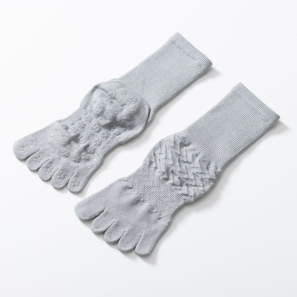 Jacquard Non-Slip Pilates socks-Grainvity