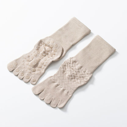 Jacquard Non-Slip Pilates socks-Grainvity