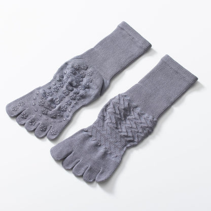 Jacquard Non-Slip Pilates socks-Grainvity