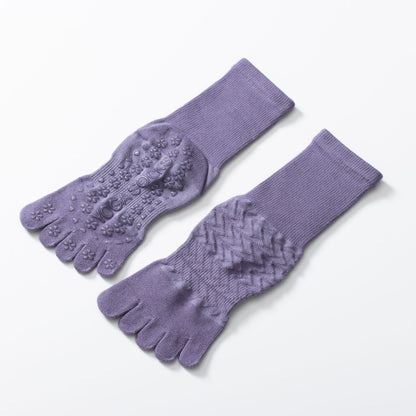Jacquard Non-Slip Pilates socks-Grainvity