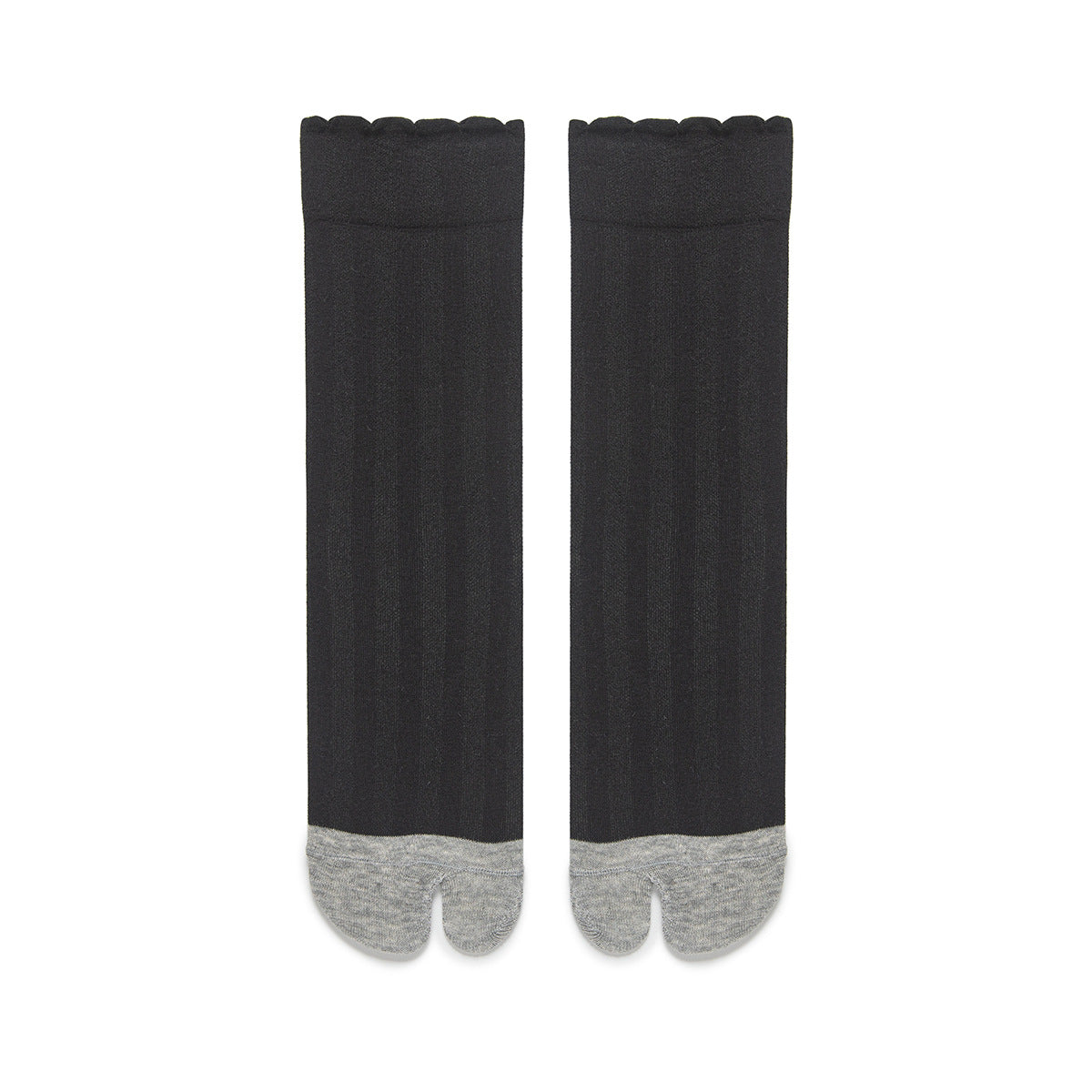 Japanese Tabi Crew Socks-Grainvity