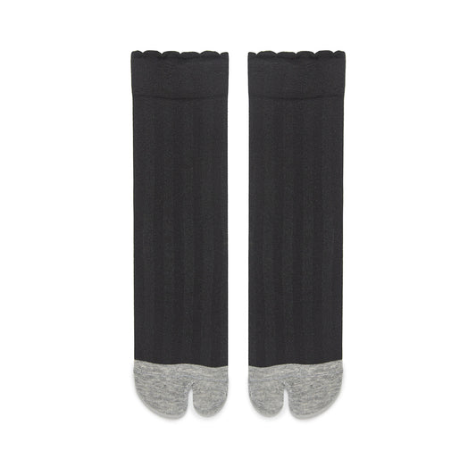 Japanese Tabi Crew Socks-Grainvity