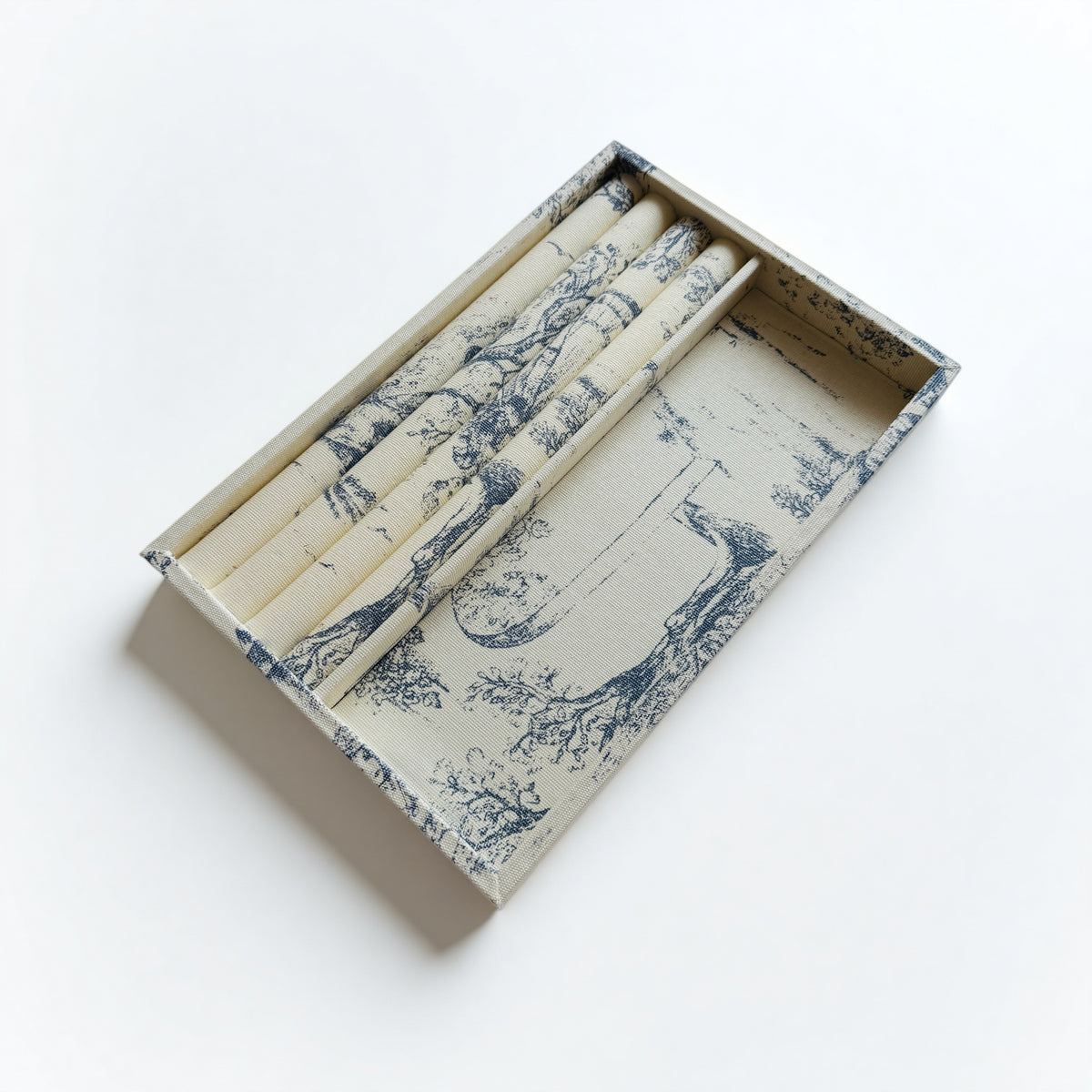 French Blue Mini Sofa Jewelry Holder