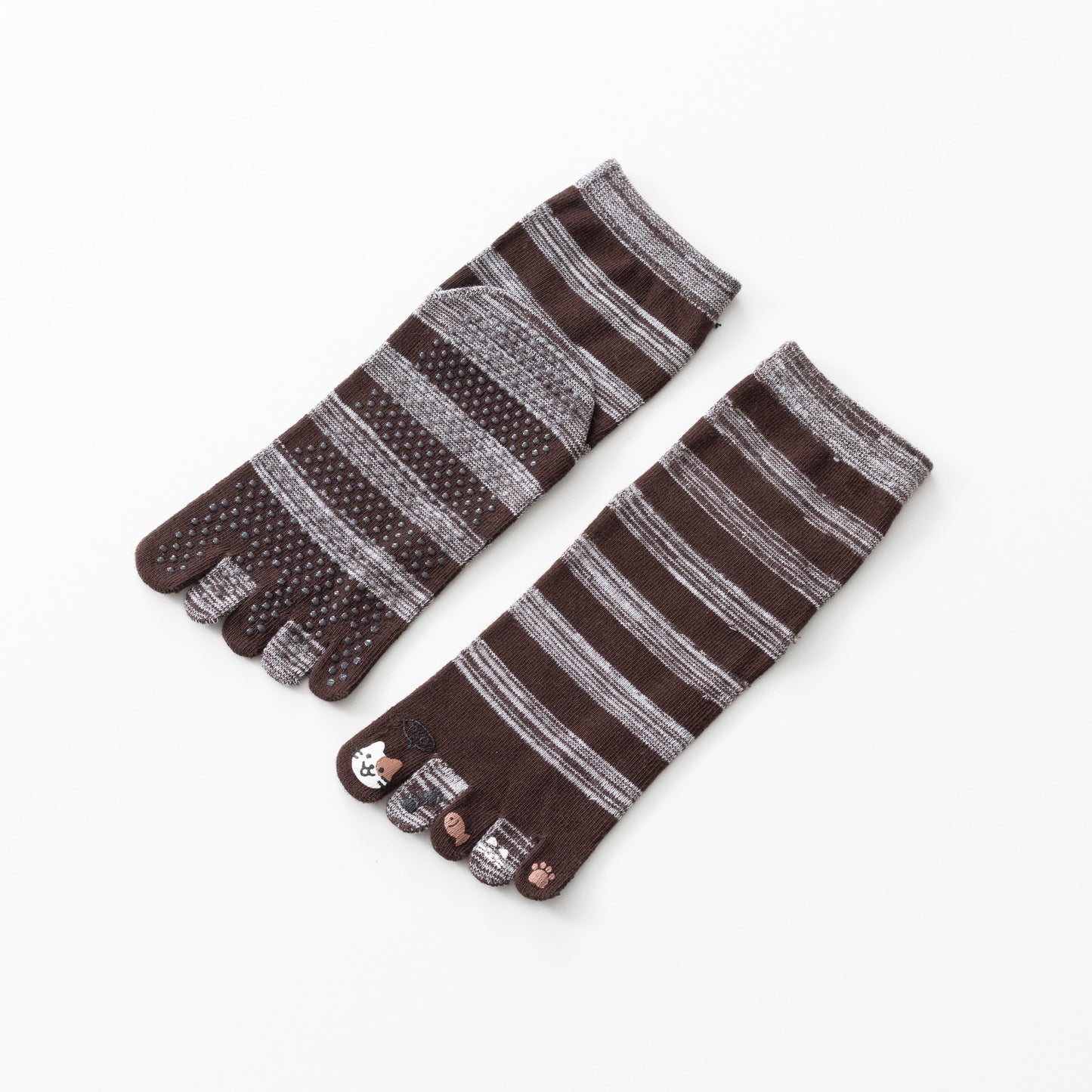 Kitty Yoga Toe Socks-Grainvity