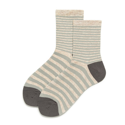 Korea Style Strip Socks-Grainvity