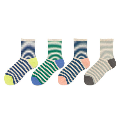 Korea Style Strip Socks-Grainvity