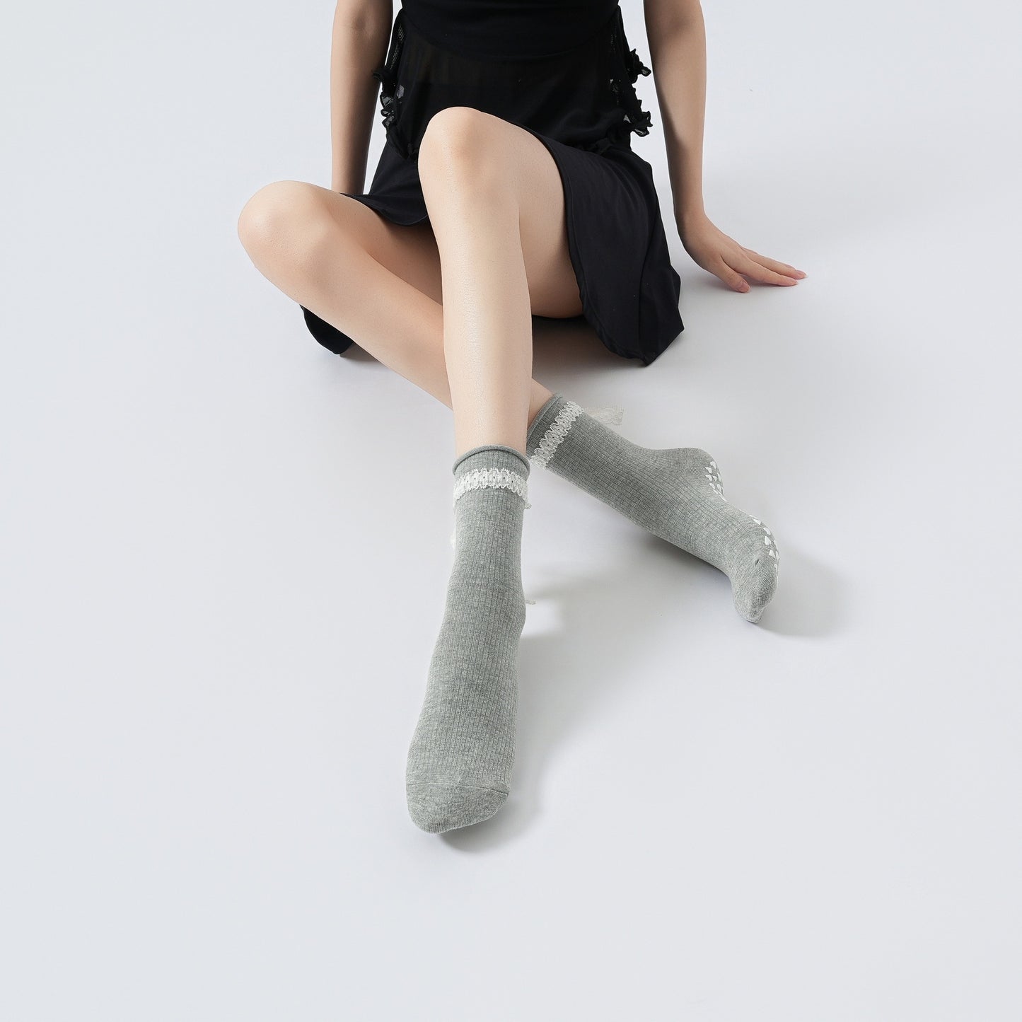 Lace Strap Yoga & Dance Socks-Grainvity